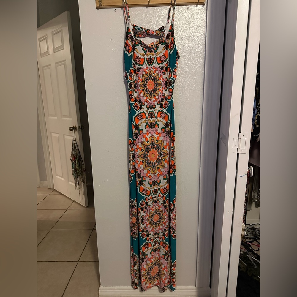 Kaleidoscope days Dress- Jade